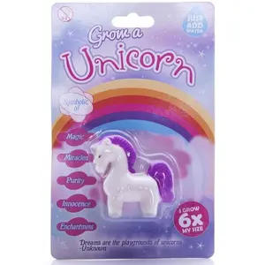 Grow A Magical Unicorn Toy - Just Add Water 600% Larger!  Child Stocking Stuffer Play Game
