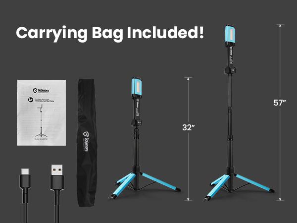 【3-OFF】GoGonova Rechargeable 3in1 Camping Light with Stand, Hanging, Removable Magnetic Head, 67" Portable Cordless, 8AH Battery, 700/1200/2200 Lumen, 4000/6500K Dimmable, Detachable Tripod Adjustable Flashlight for Outdoor, Emergency, Camping, Fishing 【3-OFF】GoGonova Rechargeable 3in1 Camping Light with Stand, Hanging, Removable Magnetic Head, 67" Portable Cordless, 8AH Battery, 700/1200/2200 Lumen, 4000/6500K Dimmable, Detachable Tripod Adjustable Flashlight for Outdoor, Emergency, Camping, Fishing