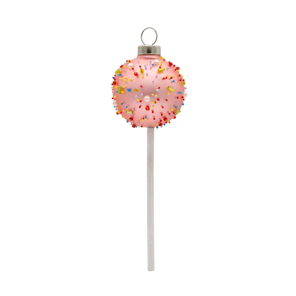 Pink Sprinkle Cake Pop