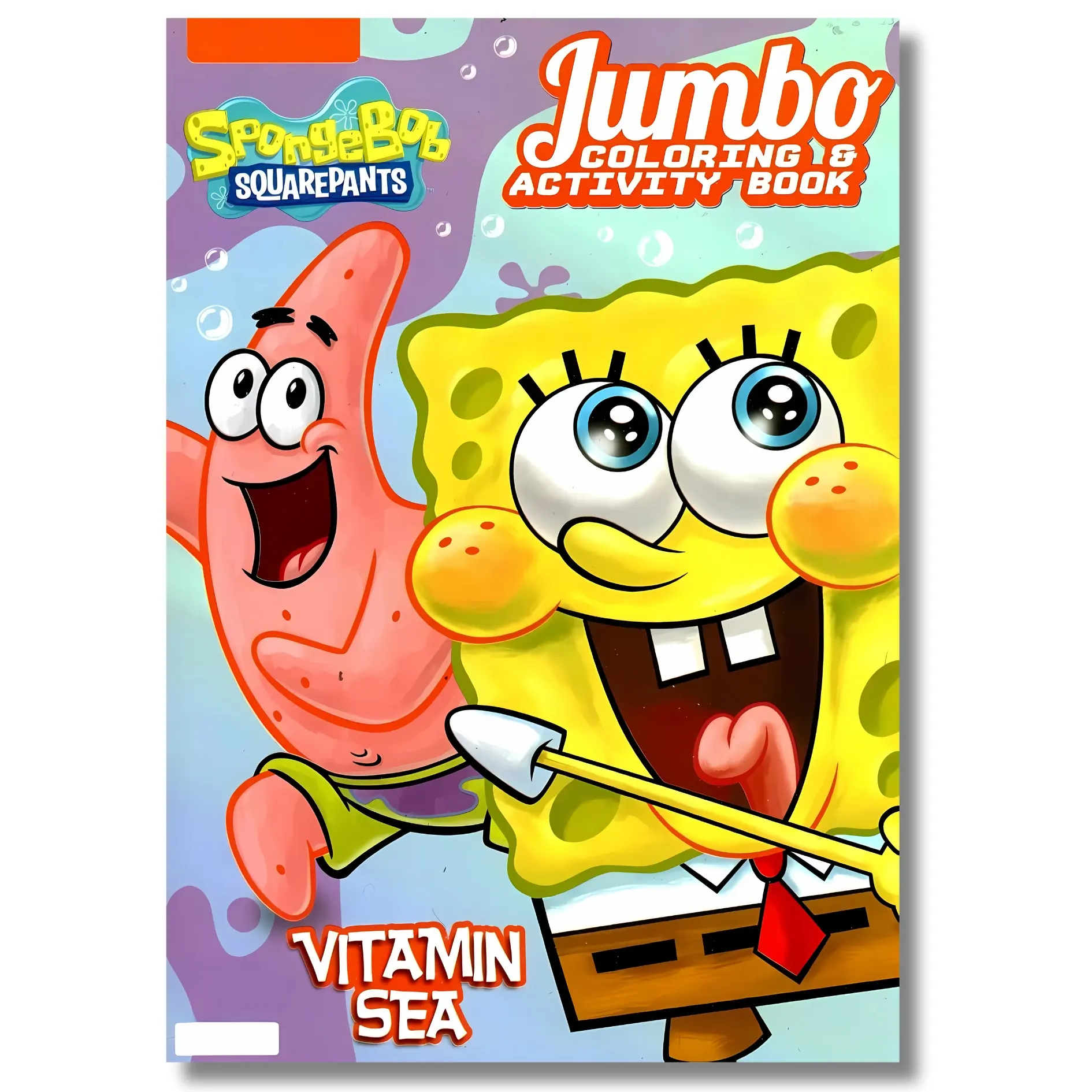 SpongeBob SquarePants Jumbo Coloring & Activity Book - Multicolor, Includes Coloring Activities, Games, Puzzles, Mazes (Cover May Vary)