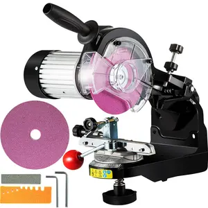 Electric Chainsaw Sharpener, 230W Professional Multi-Angle Adjustable Chain Grinder 3000RPM, Electric Chainsaw Blade Sharpener for 1/4" to 2/5" Chains
