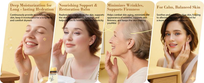 Lopeie Organic Grass-Fed Beef Tallow Balm with Raw Honey & Beeswax - Natural Moisturizer for All-Body Skin Care, Hydrating Formula with Vitamins A, D, E, K, 4.23 Oz-LAVENDER   New Year gift