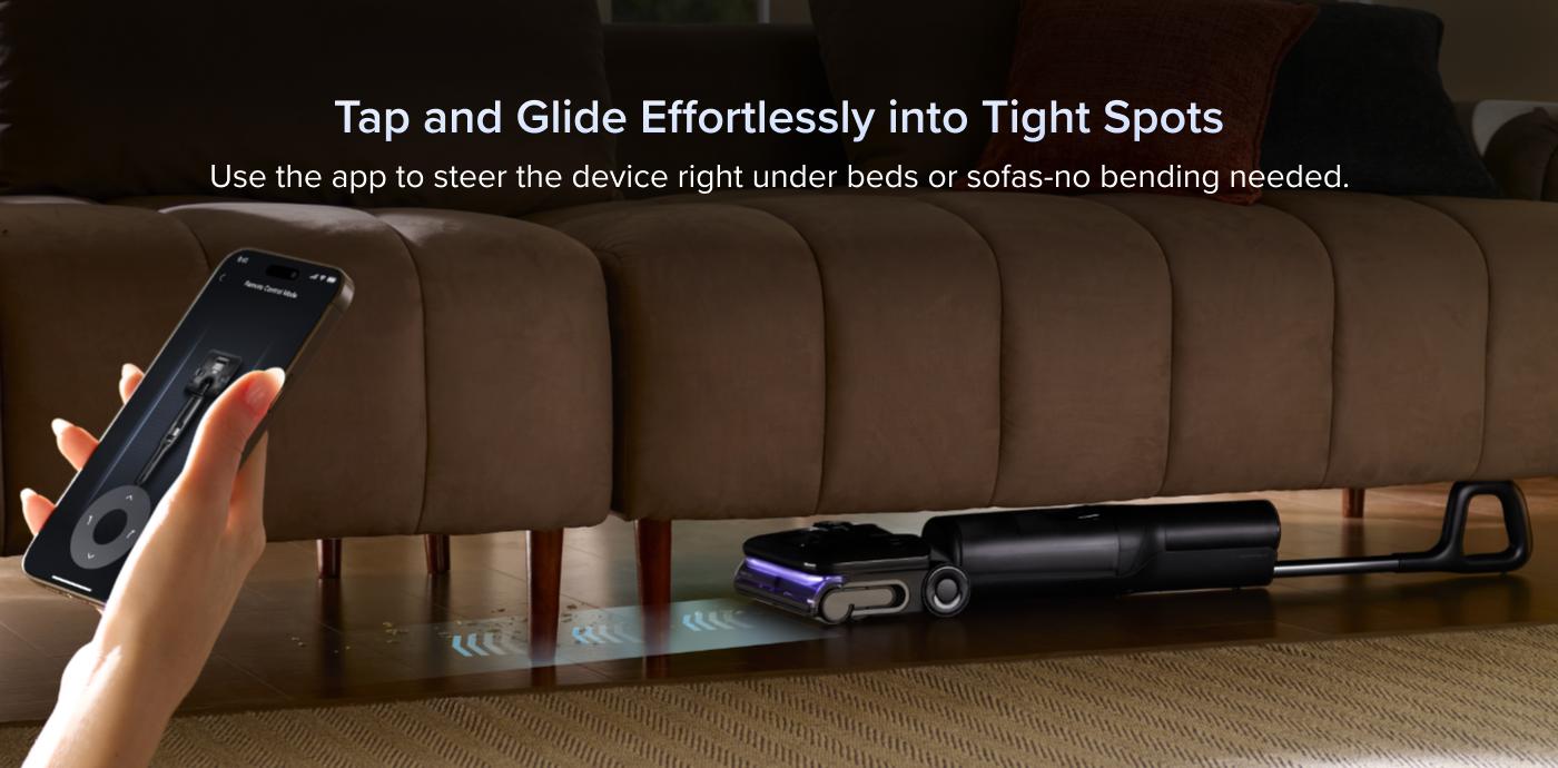 Roborock F25 series Ultra Steam Wet Dry Vacuum Cleaner, 356°F Steam Mop & 187°F Hot Water Cordless Vacuum Mop All in One, Floor Washer with Blue Light, 194°F Self-Cleaning, 180° Lay-Flat, AI Assitant Wheels #TikTokShopSpringGlowUp #NewDropsForYou