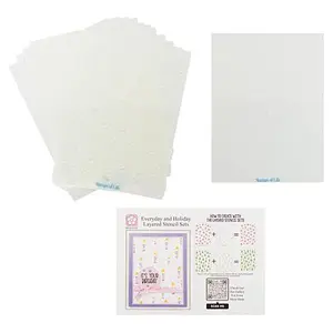 Crafts & Sewing Stamps of Life Holiday Layering Stencil Set of 12