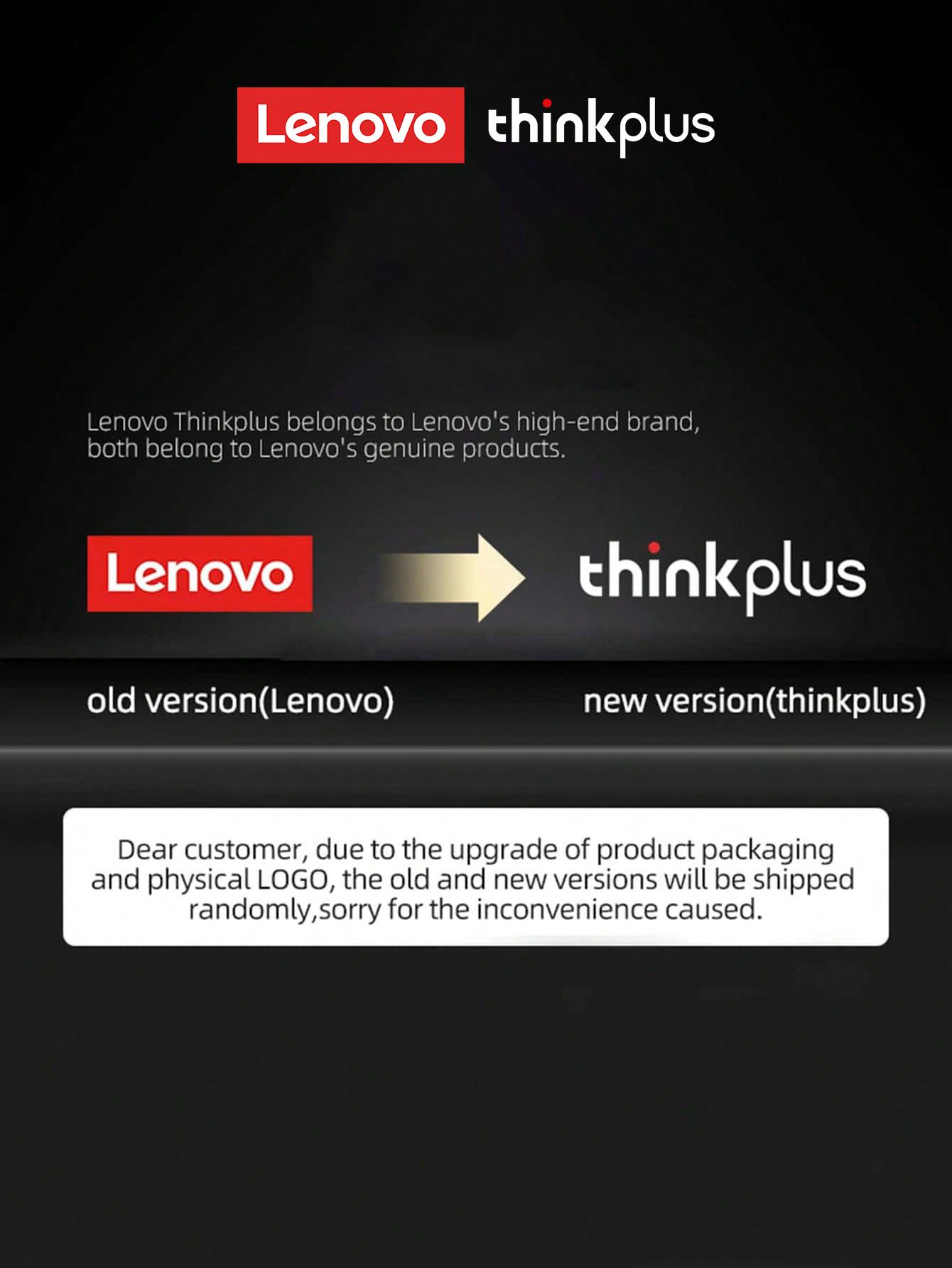 Lenovo LP40 Pro In-Ear Wireless Headphones with Bluetooth 5.1, Master-Slave Switching, High-Resolution Audio, Noise-Free Clarity, Comfortable Fit, Electronic Headset Earbuds for Music & Phone Calls