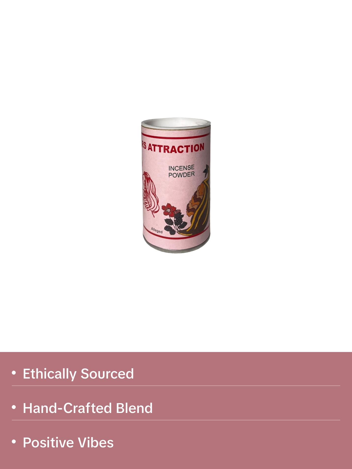 Lovers Attraction Spiritual Incense Powder