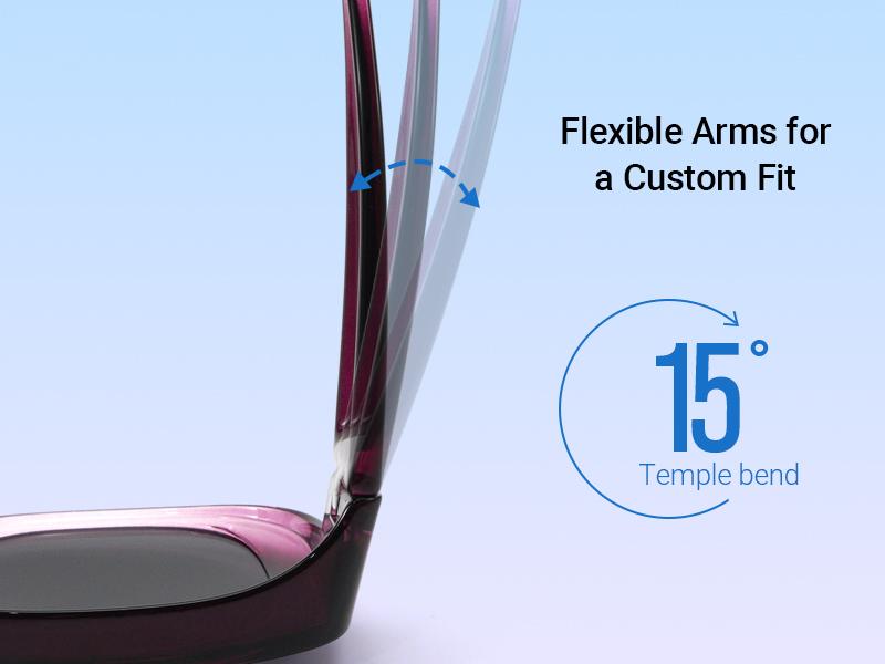 Meeloog Polarized Fit Over Glasses Sunglasses for Women, Trendy Beach Eyewear， Square Wrap Around Lightweight Shades for Driving Riding ST0066