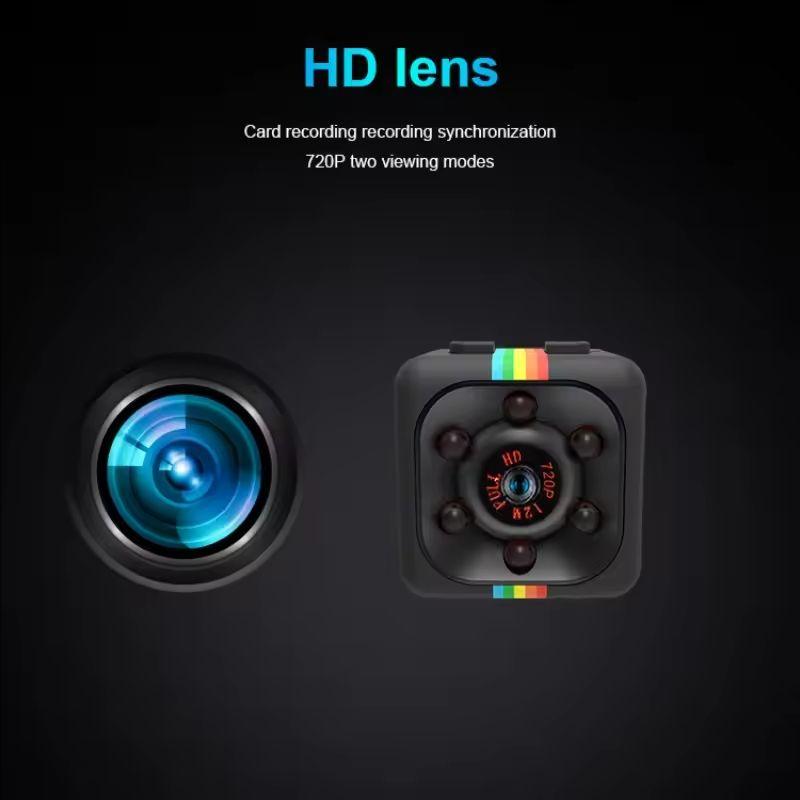 Mini 1080P HD Portable Action Camera - 30FPS, Compact Small Size, Outdoor Sports DV, Night Vision, Up to 128GB Memory Card Support