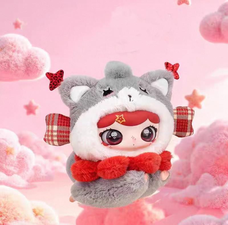 Lulumi Travel in the Cloud Plush Blind Box – Cute Soft Hanging Charm, Cloud-Themed Mini Plush Accessory for Bags & Decor, Adorable Collectible Gift for Girls & Plush Lovers