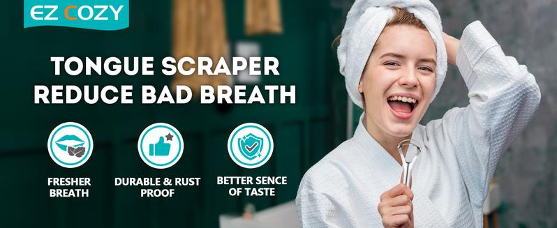 2 Pack Dual Layers Metal Portable Tongue Scrapers for Adults Stainless Steel Cleaner with Travel Case for Oral Care Tongue Scraper for Daily Care 2 Pack Dual Layers Metal Portable Tongue Scrapers for Adults Stainless Steel Cleaner with Travel Case for Oral Care Tongue Scraper for Daily Care