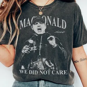 Mike Macdonald We Did Not Care Football Shirt, Mike Macdonald 90s Shirt