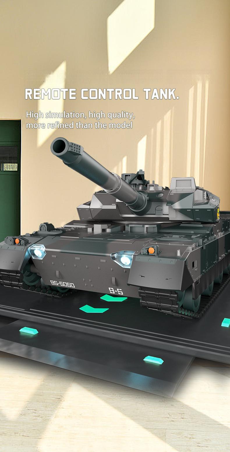 TongLi 1/24 Scale Remote Control Tank, Remote Control Tank, Toy Tank, Realistic Sound and Light Effects, Remote Control Toy Tank, Rotatable Turret, Toy for Boys Aged 8-12, Birthday Gift Toy,Toy Gifts	 Christmas gift	New Year gift Rechargeable