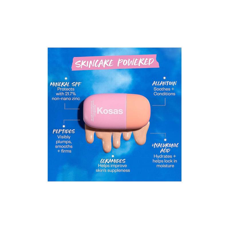 Kosas DreamBeam Comfy Smooth Sunscreen Broad Spectrum SPF 40 Original