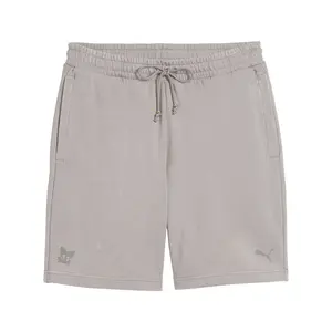 PUMA Mens X Sonic The Hedgehog Relaxed 7 Inch Shorts Casual Bottoms Casual - Grey