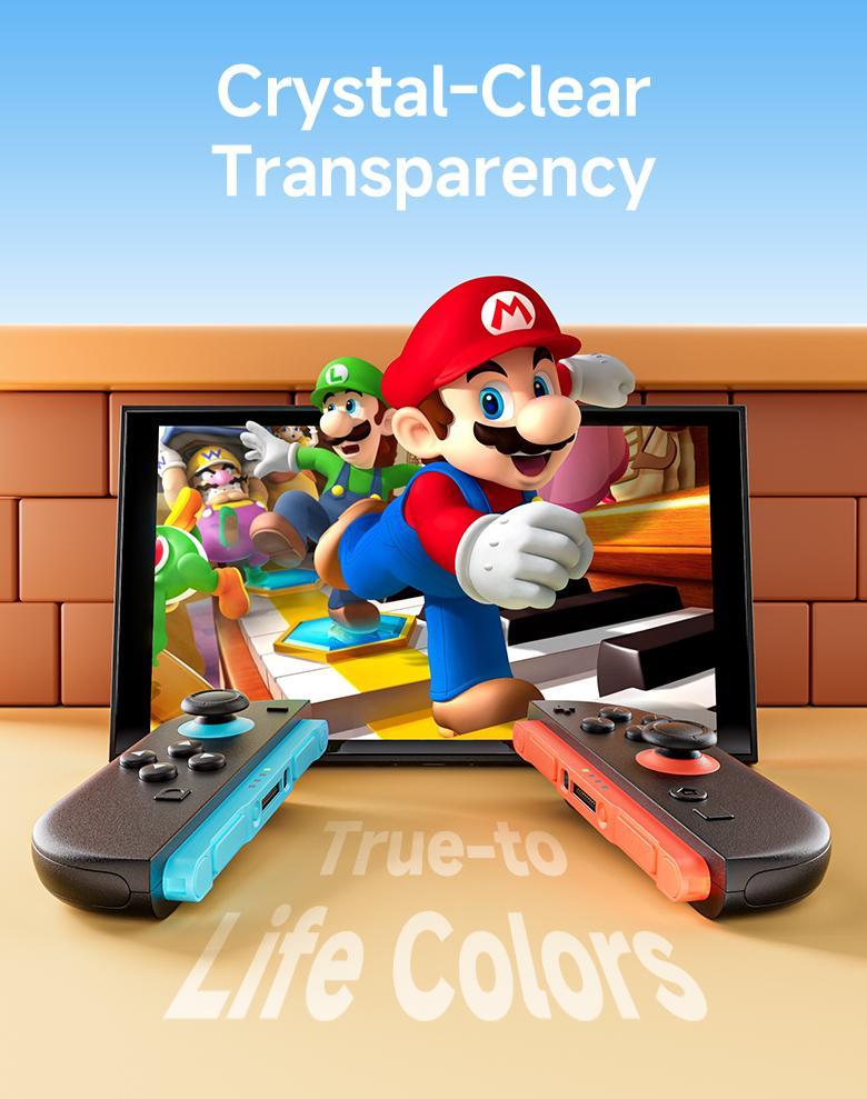 NEW - MAGIC JOHN Auto-Alignment OneTouch for Nintendo Switch 2 Screen Protector 7.9'' 2025 Tempered Glass, Accessories, 30 seconds Installation, Bubble Free, Anti-Scratch, Touch Sensitive, Ultra-Clear