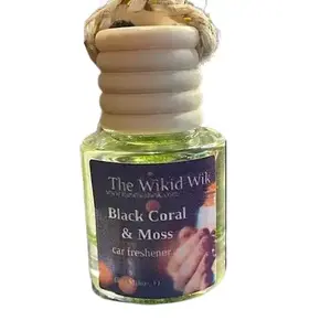 Black Coral and Moss - Car Freshener/Diffuser (NEW)...Clean, elevated, and effortlessly modern — like stepping into a sleek, freshly detailed car.