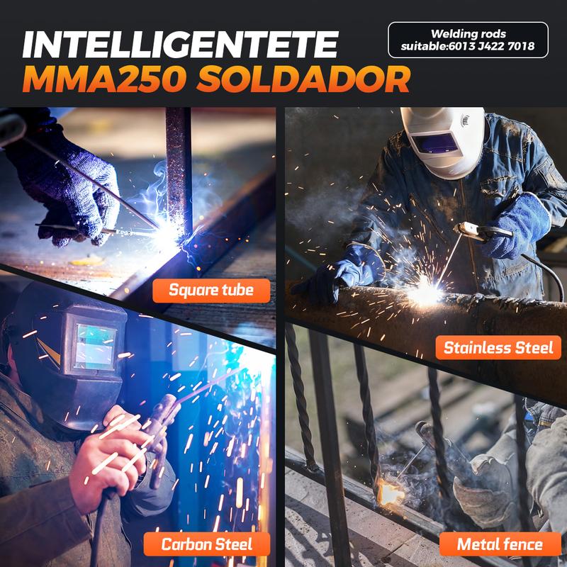 2026 NEW FEIFANKE MMA250A 110v welder machine, Portable MINI IGBT Stick Welding machine, LED Display Digital arc /mma Welder,For home use＆DIY man Gift