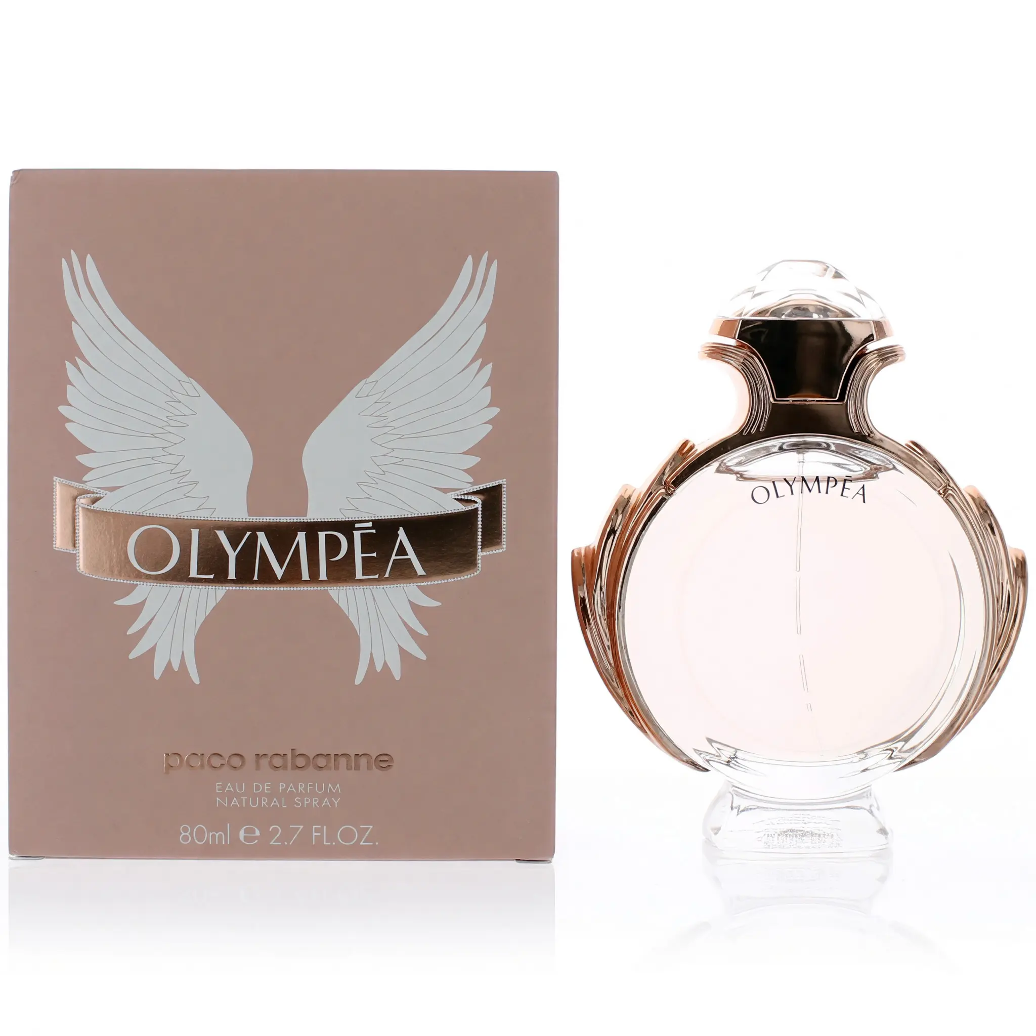 Olympea by Paco Rabanne, 2.7 oz EDP Spray for Women Edp Fragrances Eau De Parfume Eau De Parfuma, Spray Bottle, Vanilla Scents, 2.7 Fl Oz, Female Wear, Salted Vanilla, Beauty Perfume, Active Spray Women's Fragrance