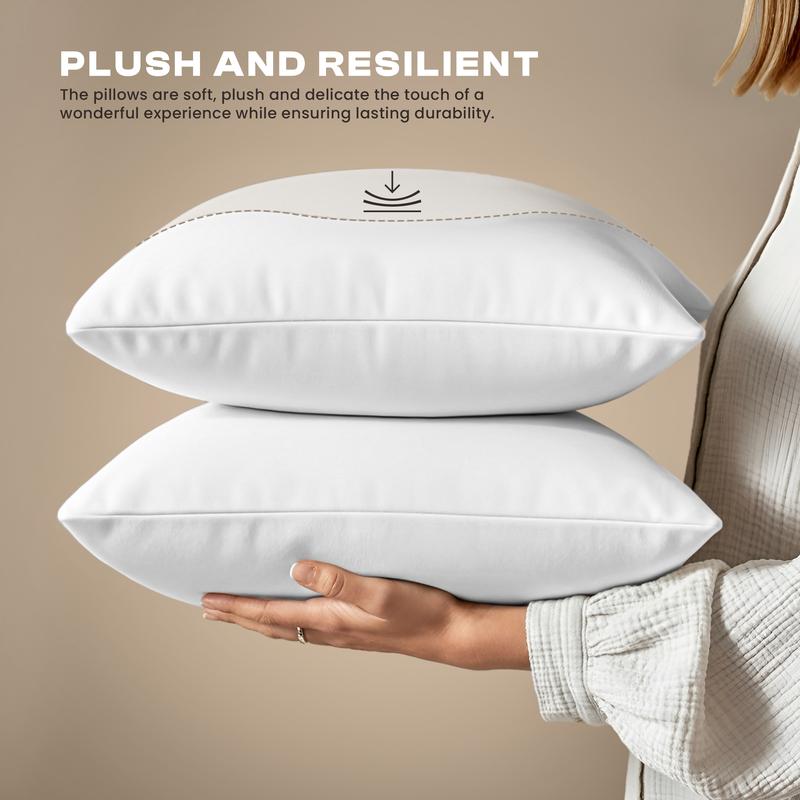Utopia Bedding White Soft Throw Pillow Inserts – Multiple Sizes & Packs – Plush Brushed Fabric, Breathable & Durable – Sofa, Couch & Bed Decorative Cushion Inserts Utopia Bedding White Soft Throw Pillow Inserts – Multiple Sizes & Packs – Plush Brushed Fabric, Breathable & Durable – Sofa, Couch & Bed Decorative Cushion Inserts