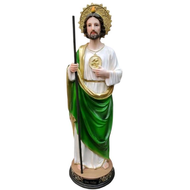 San Judas 24" Inch Tall Con Capa Statue- St Jude  Standing Religious Decor brand new in Box Ornaments Religious Decor Patron Saint Tadeo