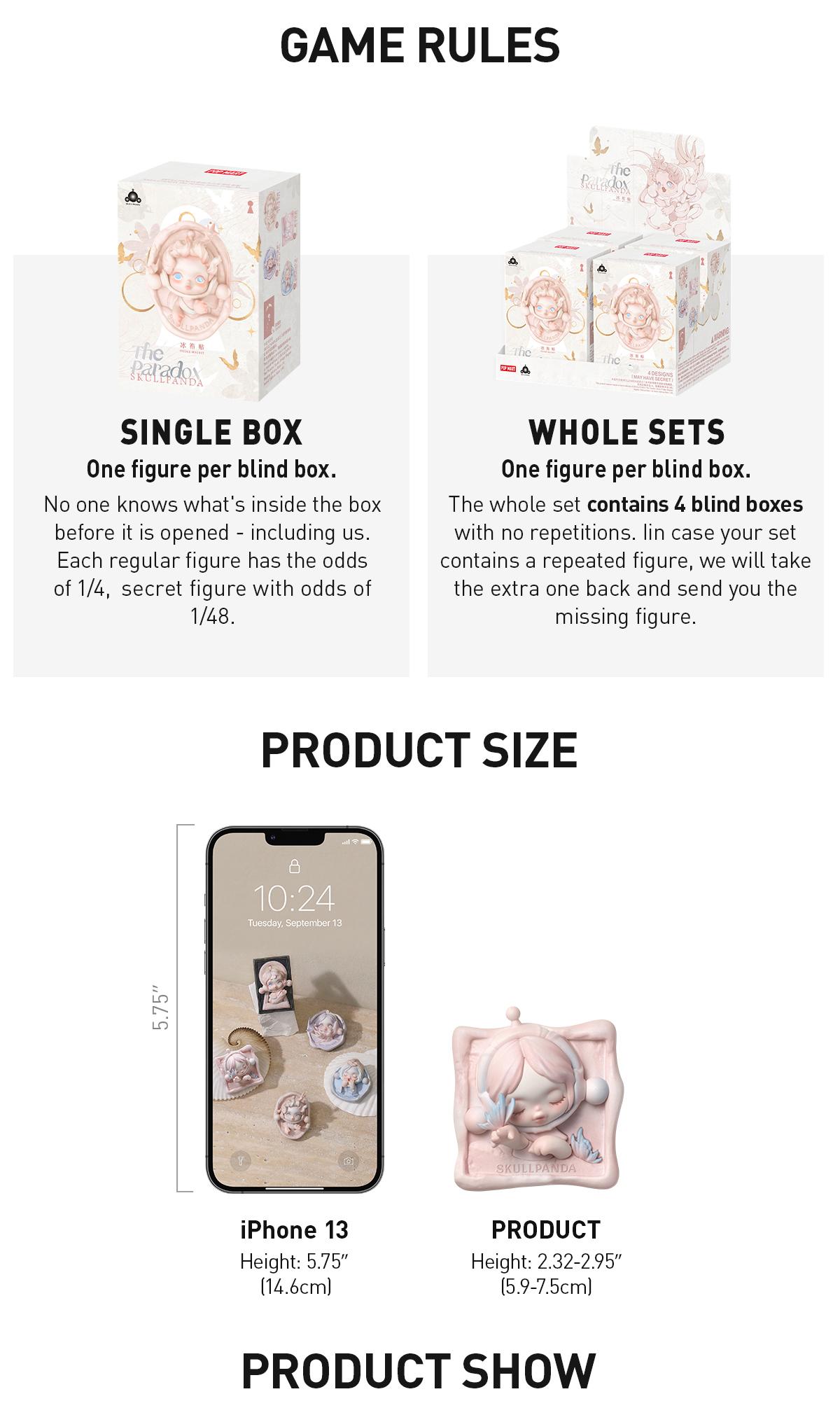 SKULLPANDA The Paradox Series Fridge Magnet