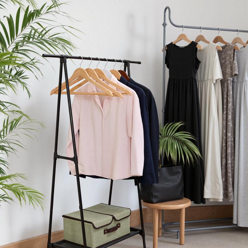 BePatio 17.32in" Soild Wooden Coat Hangers,10~30 Pack Clothes Hangers ,Natural Wood Suit Hangers with Non Slip Pant Bar & 360 Degree Rotatable Hook ,Clothes Hangers for Shirts, Jackets, Dress, Pant, Perfect for your closet.