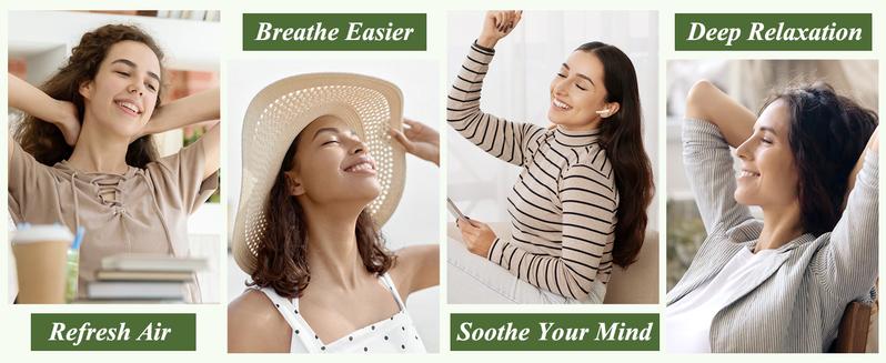 Essential Oils Roll-On Set 6 Pack - (Relax, Sleep, Balance,Breathe, Focus on, Happiness) Aromatherapy Oil, Essential Oils Blends for Skin - Relaxation Gift for Women and Men, Calm Essential Oil Roll On, 100% Natural Stress Relief Aromatherapy Blend