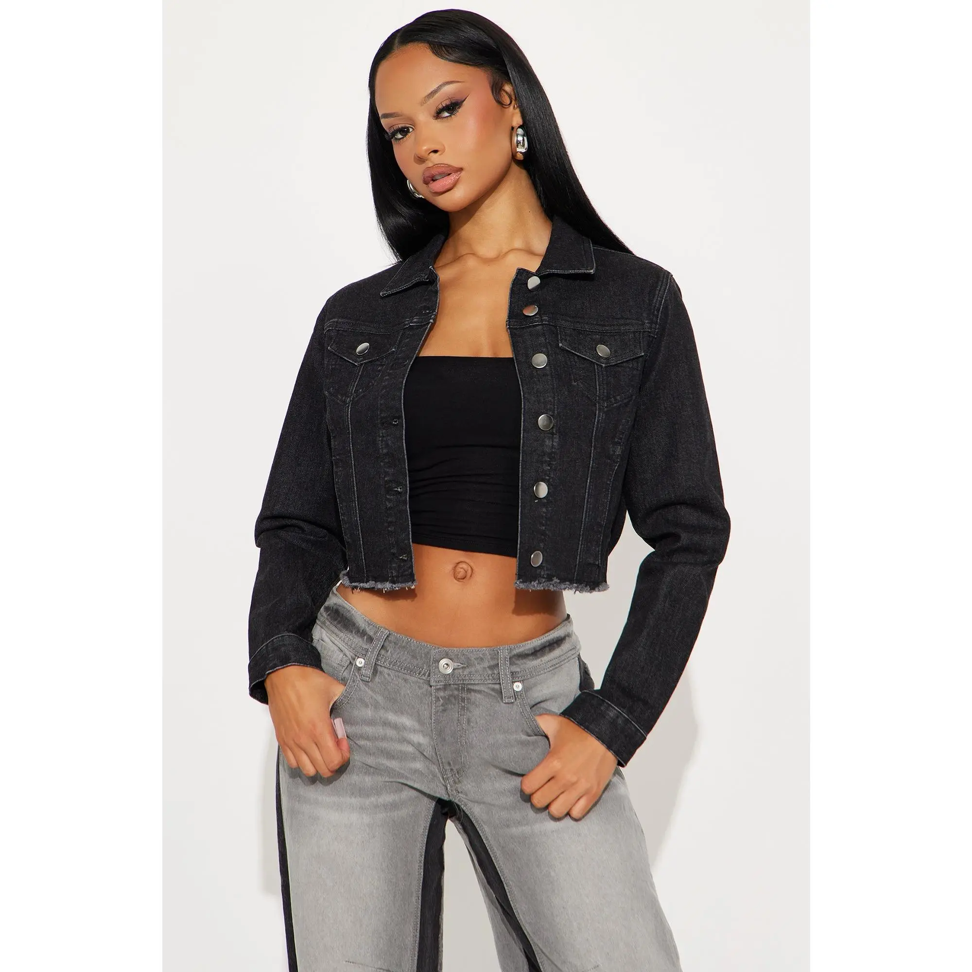 Not Your Father's Denim Jacket - Black Wash