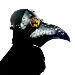 Steampunk Plague Doctor Mask, Long Nose Bird Beek Mask For Halloween Costume Cosplay party