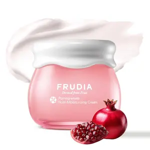 FRUDIA Pomegranate Nutri-Moisturizing Face Cream (1.94 oz) - Anti-Aging and Firming Korean Face Moisturizer w/63% Pomegranate Extract, BL-FILL UP & Collagen | Vegan & Cruelty Free