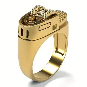 hot-selling jewelry jewelry creative personalized lighter shape ring