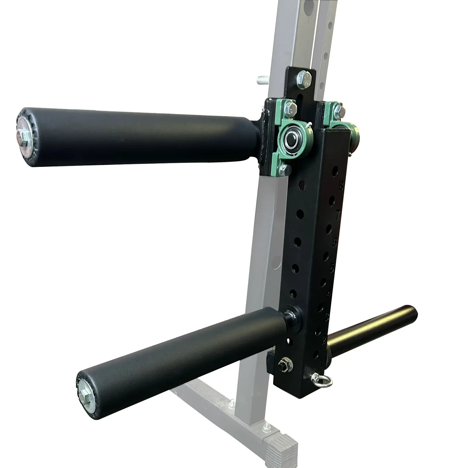 Power Rack Mounted Leg Extension and Curl Machine for Home Gym Equipment, Adjustable Leg Extension Attachment, Leg Press Attachment for Lower Body Leg Muscle Training