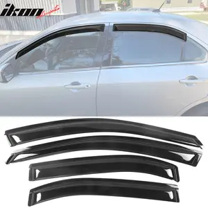 Visor Window for Ford Fusion 06-10 Mercury Milan 2006-2012 Tape On Acrylic