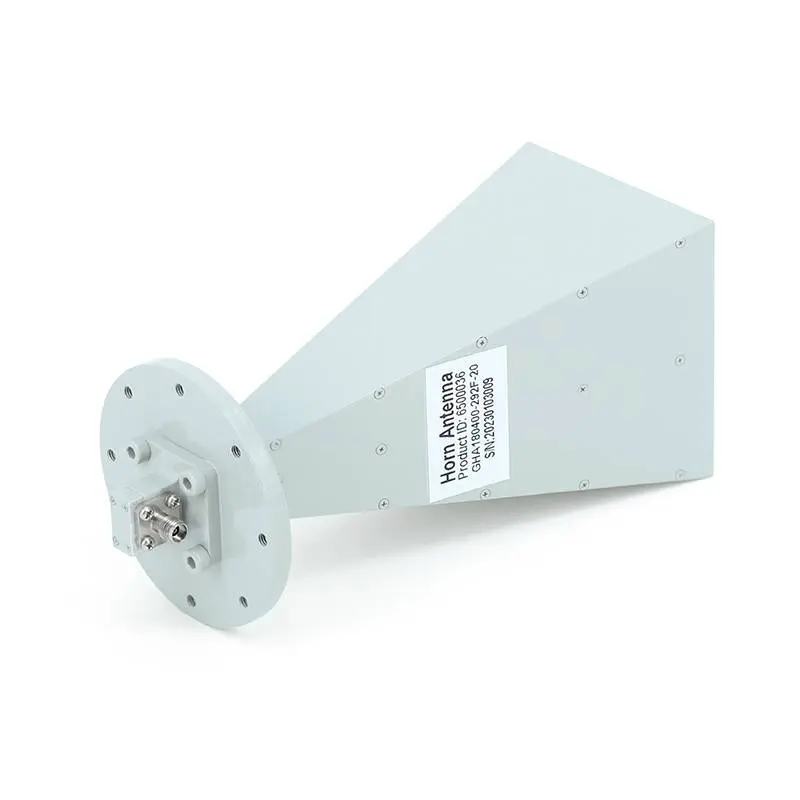 Waveguide Standard Horn Antenna Operating from 18 GHz to 40 GHz with a Nominal 20 dBi Gain | 2.92mm Female Input Connector