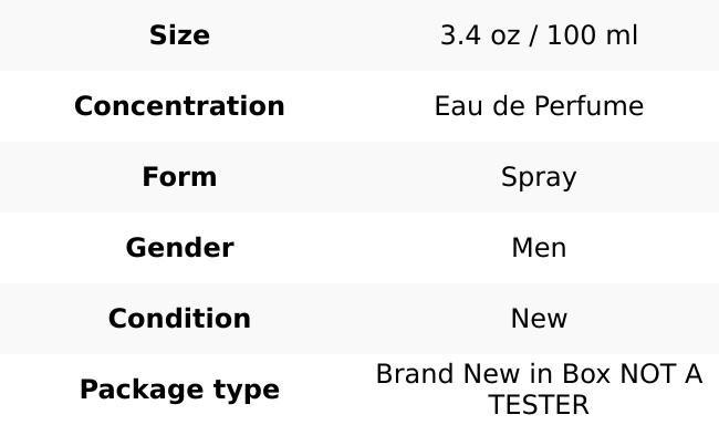 COACH NEW YORK PLATINUM by Coach cologne for men EDP 3.3 / 3.4 oz New in Box