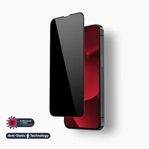 NanoArmour for iPhone 14 Privacy Screen Protector Anti-Dust Edge-to-Edge