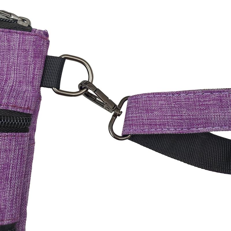 Nupouch Anti-theft 3 Zipper Crossbody