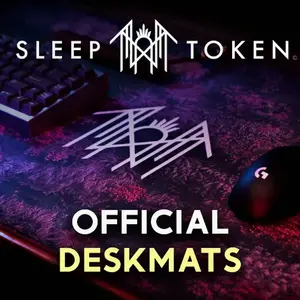 Sleep Token "Arcadian Bloom" Deskmat – XL Gaming Mouse Pad