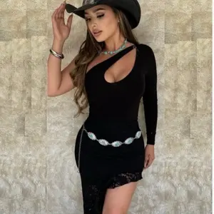 Asymmetrical Western Skirt