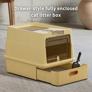 Drawer cat litter box Drawer cat litter box