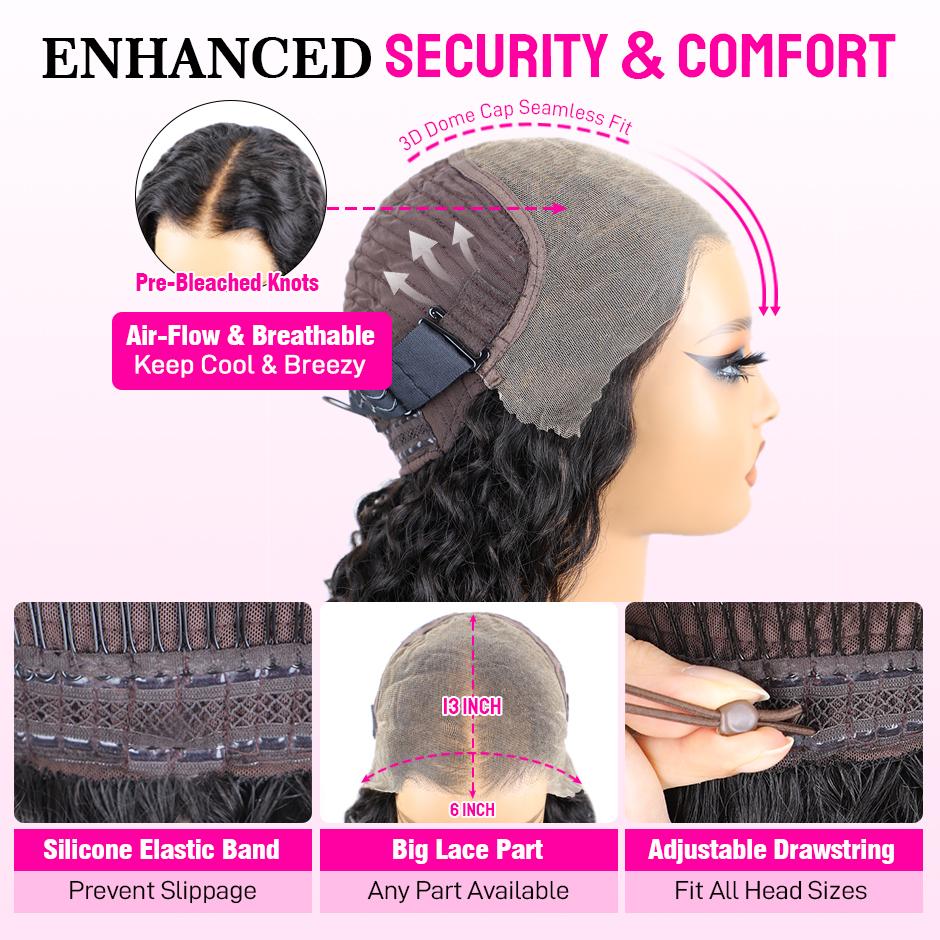 【NEW IN】FORGIRL FOREVER 13x6 Burmese Curly Wear Go Glueless Wig With Drawstring Effortless Install Ear To Ear Bleached Knots Pre-Cut Lace Frontal Wig 【NEW IN】FORGIRL FOREVER 13x6 Burmese Curly Wear Go Glueless Wig With Drawstring Effortless Install Ear To Ear Bleached Knots Pre-Cut Lace Frontal Wig