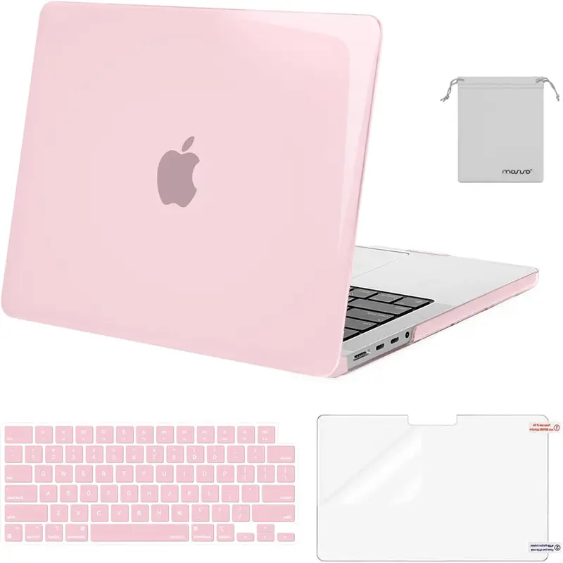 MOSISO Compatible with MacBook Pro 14 inch Case 2026 2025 2024 2023 2022 2021 M5 M4 M3 M2 M1 A3434 A3112 A3185 A3401 A2918 A2992 A2779 A2442,Hard Case&Keyboard Cover&Screen Film&Pouch
