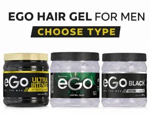 EGO Gel para Cabello for MEN 200/950 GR larga duracion- Elige tu Fragancia