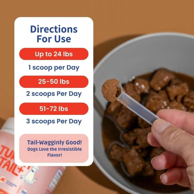 Fifth & Fido Turkey Tail+ - Dog Food Topper with Probiotics for Lipomas, Immune Support & Gut Health - 100 Servings - Bacon Flavor - Natural Allergy Relief - Supplements Fifth & Fido Turkey Tail+ - Dog Food Topper with Probiotics for Lipomas, Immune Support & Gut Health - 100 Servings - Bacon Flavor - Natural Allergy Relief - Supplements