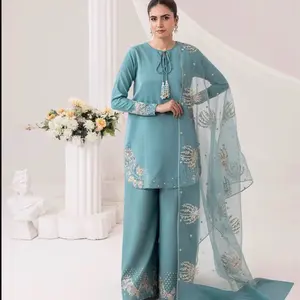 Silk shalwar kamiz set