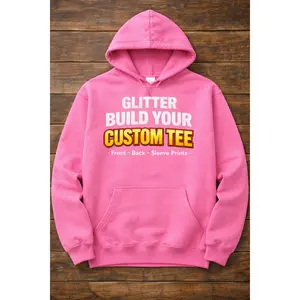 Custom Glitter Hoodie – Choose Your Style | UBD