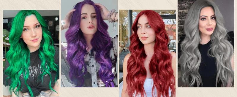 Green Wig Long Wavy Wigs for Women Middle Part 26 inch Natural Curly Synthetic Heat Resistant Fiber Wigs for Daily Party Use