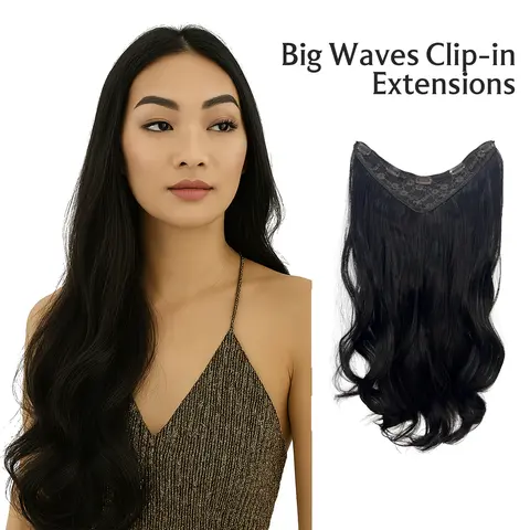 One Piece Hair Extensions - Big Waves