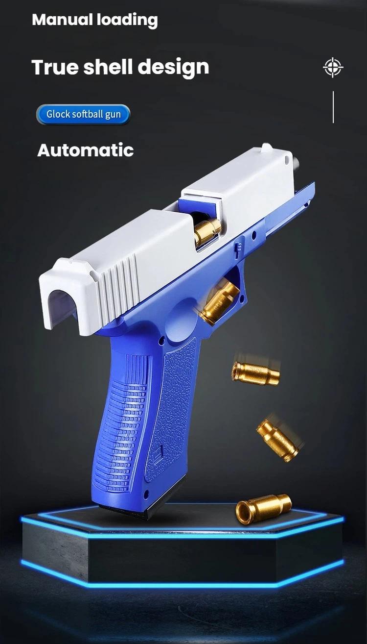 2026 Viral Glock & 1911 Shell-Ejecting Soft Bullet Toy Gun | Manual Blaster Pistol Model | Fun Collectible Hobby Toy for Kids | Safe Launch Play  Kids Collectible Hobby Toy Realistic Pistol Model | Kids Collectible Hobby Gun Toy