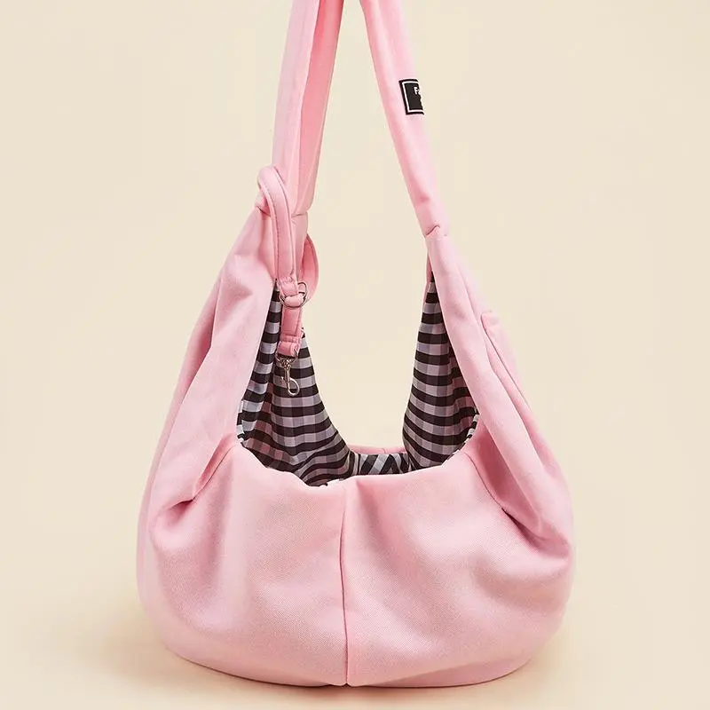 Small Dogs And Cats With Outdoor Bags Single Crossbody Bags Puppy Carrier Purse Suitable For Puppy And Kitten Outings Animal Carrier Pink Chest Backpack New Arrivals
